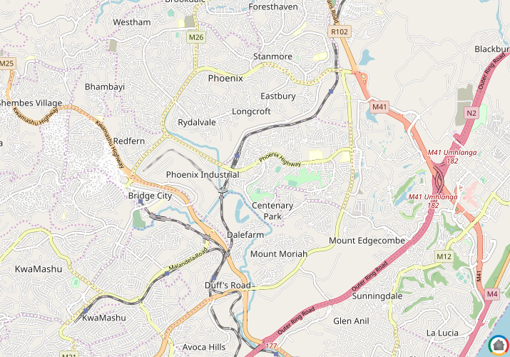 Map location of Stonebridge